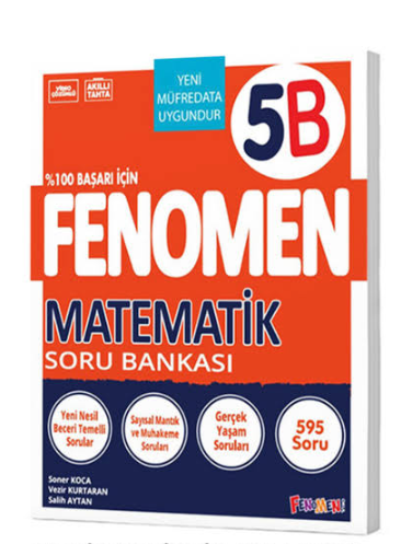 FENOMEN 5.SINIF MATEMATİK (B) SORU BANKASI