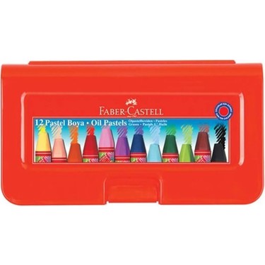 FABER CASTELL 12'Lİ ÇANTALI PASTEL BOYA