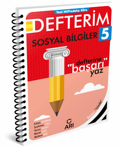 ARI YAYINLARI 5. SINIF SOSYAL BİLGİLER DEFTERİM