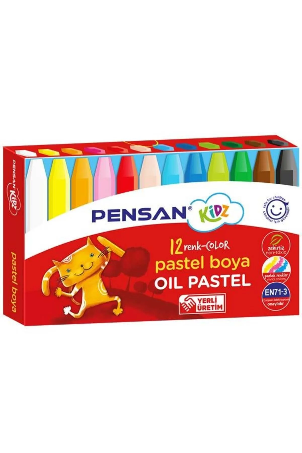 PENSAN 12'Lİ PASTEL BOYA