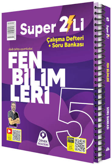 ÖRNEK AKADEMİ 5. SINIF FEN BİLİMLERİ İKİLİ SÜPER SET