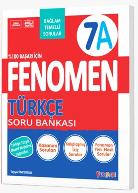 FENOMEN 7.SINIF TÜRKÇE (A) SORU BANKASI