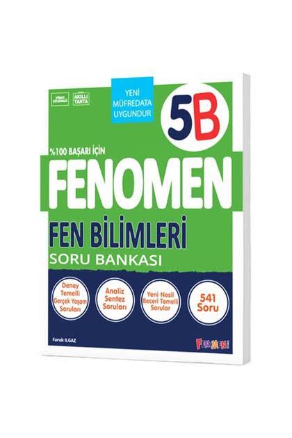 FENOMEN 5.SINIF FEN BİLİMLERİ (B) SORU BANKASI