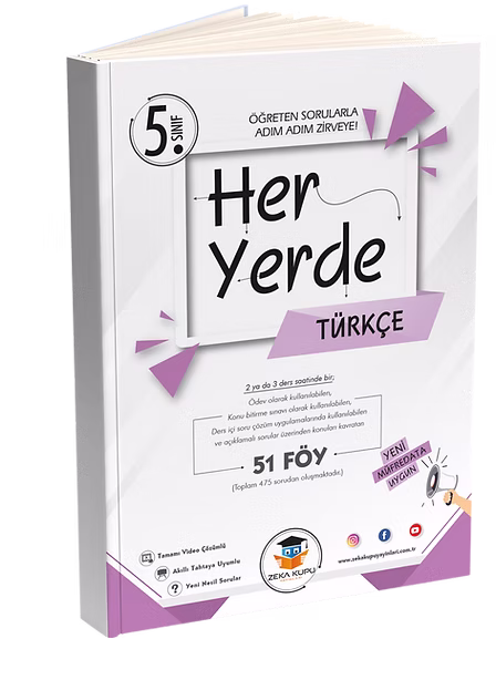 ZEKA KÜPÜ 5.SINIF HER YERDE TÜRKÇE FÖY