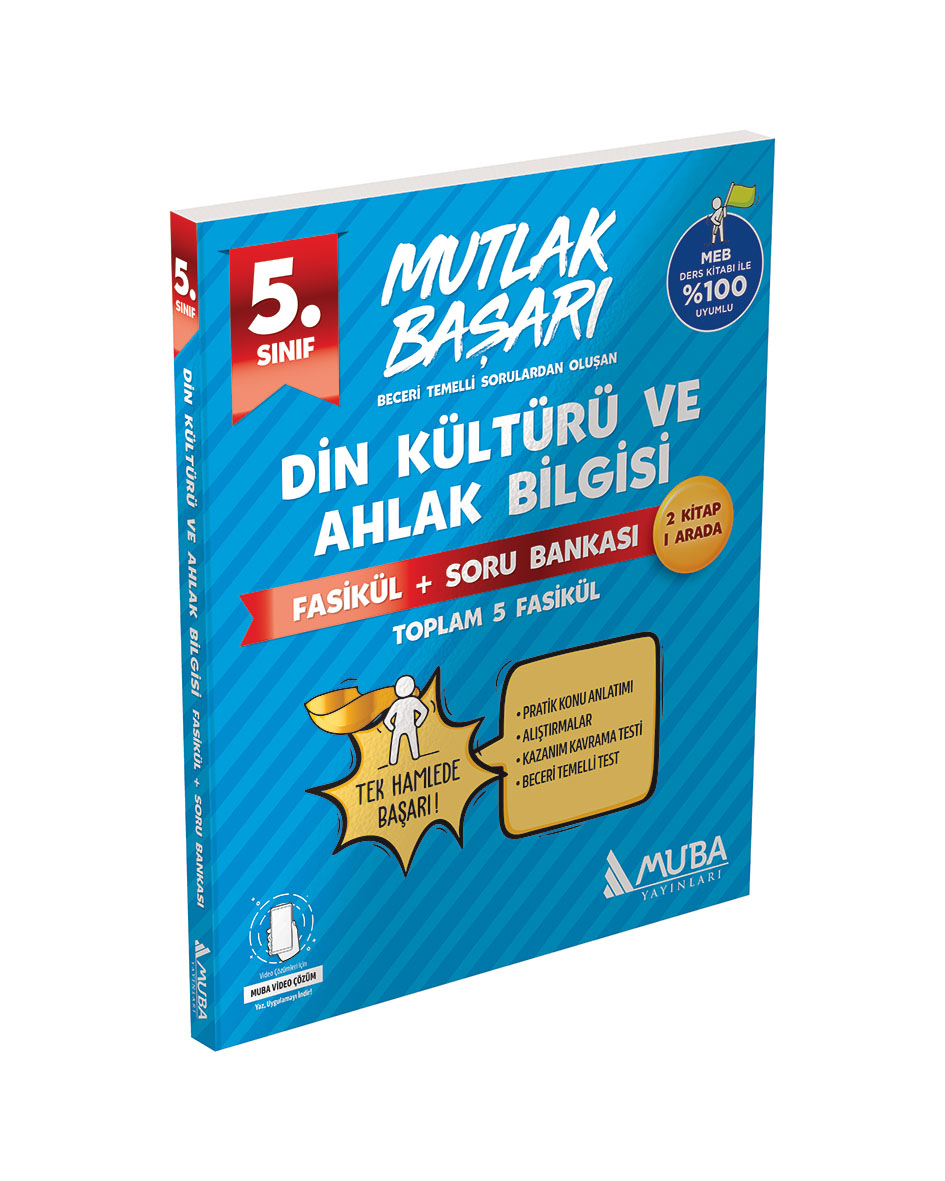 MUBA 5. SINIF DİN KÜLTÜRÜ FASİKÜL + SORU BANKASI