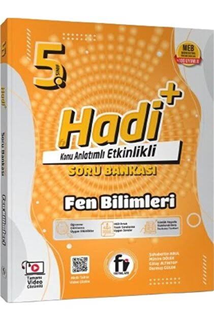 Fİ YAYINLARI 5.SINIF FEN BİLİMLERİ HADİ SORU BANKASI