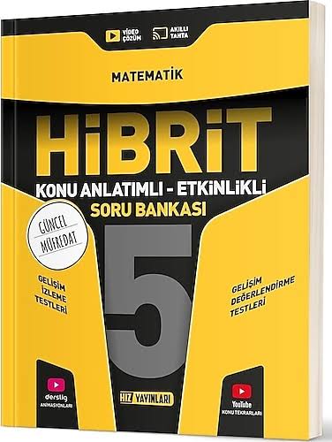 HIZ YAYINLARI 5.SINIF HİBRİT MATEMATİK SORU BANKASI
