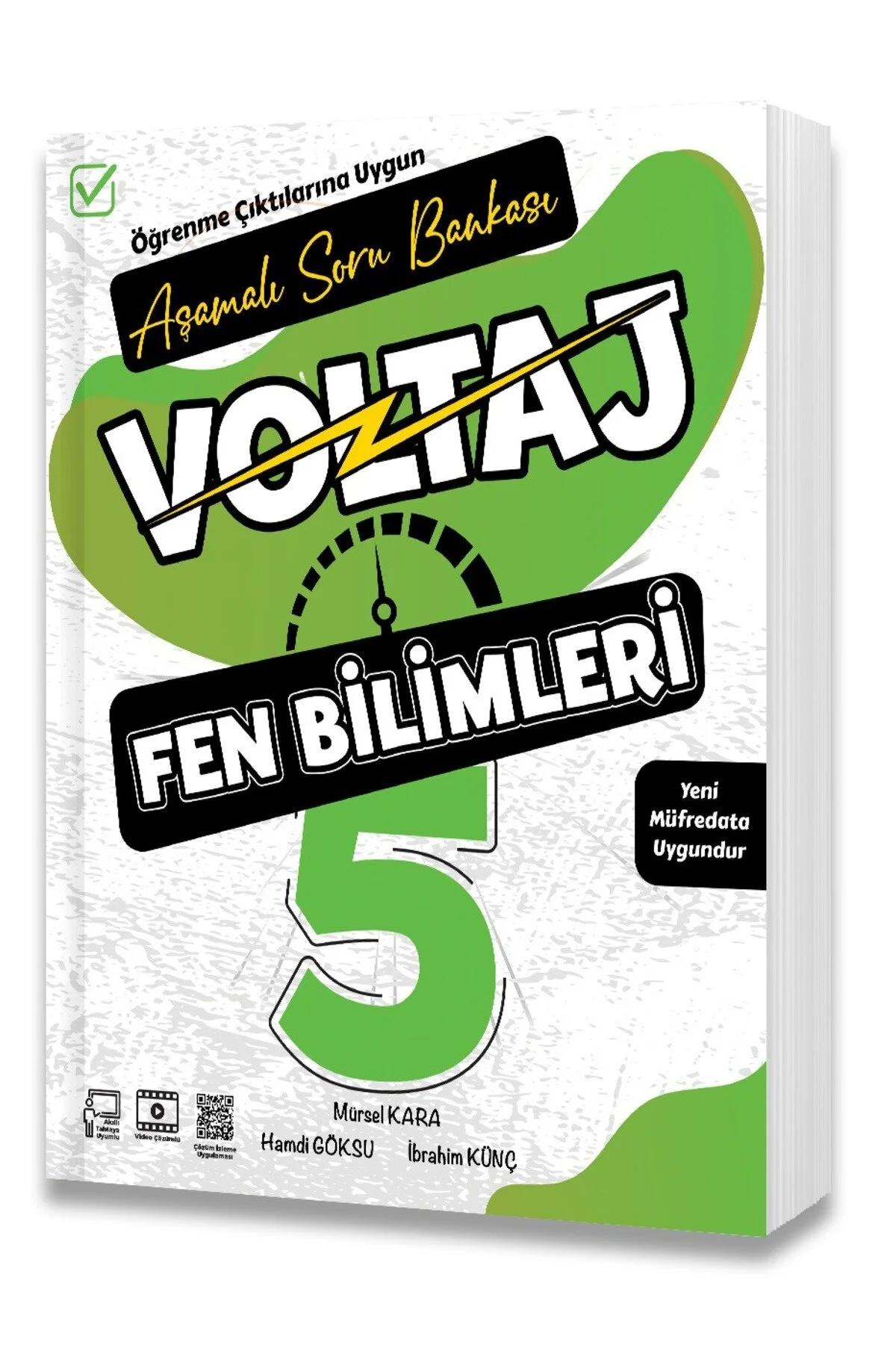 BERKAY YAYINLARI 5.SINIF VOLTAJ AŞAMALI FEN BİLİMLERİ SORU BANKASI