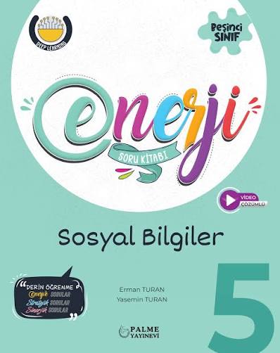 PALME 5.SINIF ENERJİ SOSYAL BİLGİLER SORU KİTABI