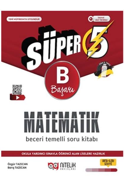 NİTELİK 5. SINIF (B) SÜPER MATEMATİK SORU BANKASI