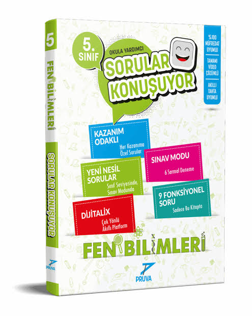 PRUVA AKADEMİ 5.SINIF FEN BİLİMLERİ SORU BANKASI