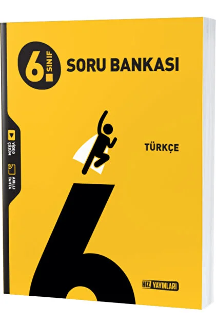 HIZ YAYINLARI 6.SINIF TÜRKÇE SORU BANKASI