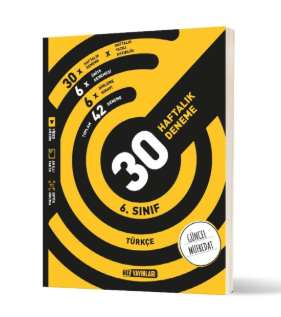 HIZ YAYINLARI 6. SINIF TÜRKÇE 30 HAFTALIK DENEME