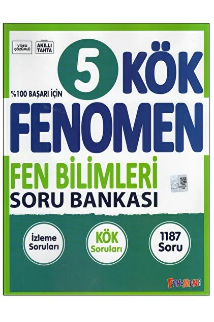FENOMEN 5 KÖK FEN BİLİMLERİ SORU BANKASI