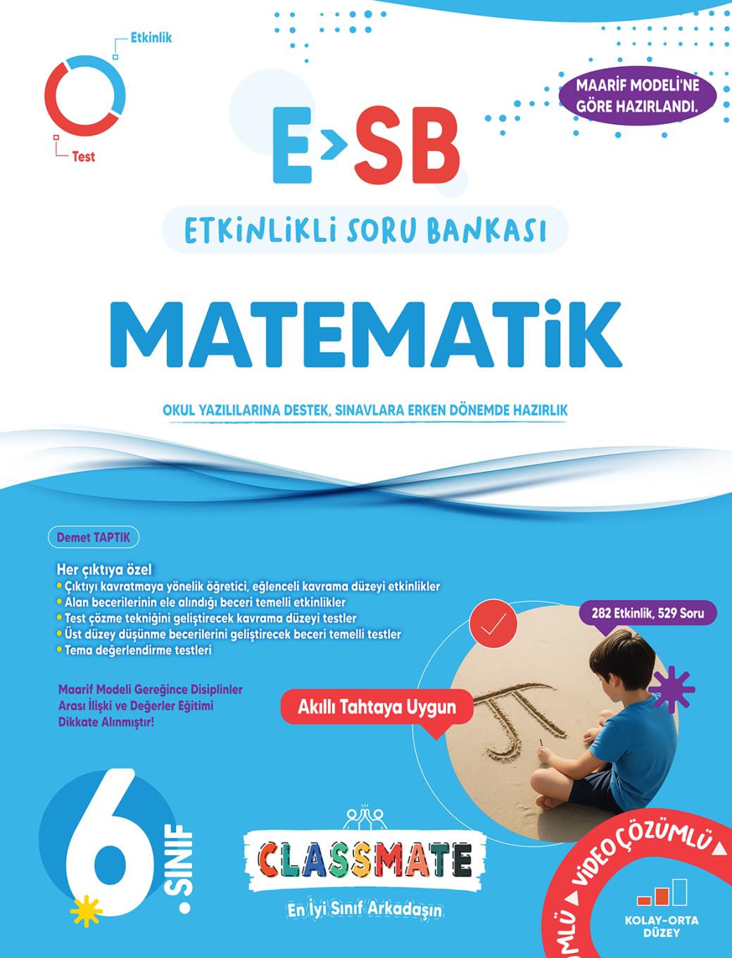 OKYANUS YAYINLARI 6.SINIF MATEMATİK CLASSMATE SORU BANKASI