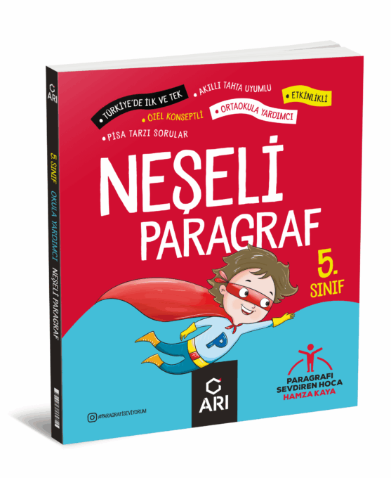 ARI YAYINLARI 5.SINIF NEŞELİ PARAGRAF SORU BANKASI