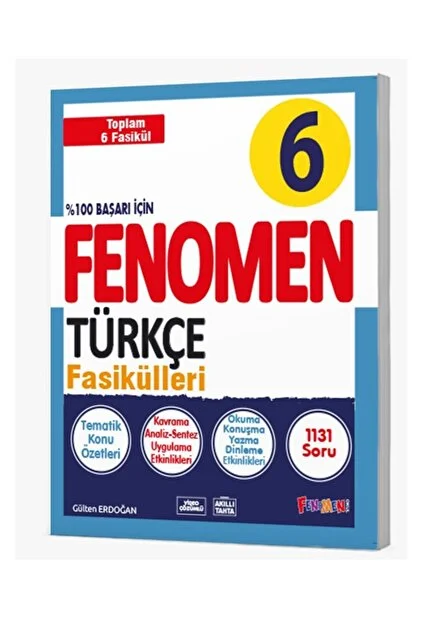 FENOMEN YAYINLARI 6.SINIF TÜRKÇE FASİKÜLLERİ