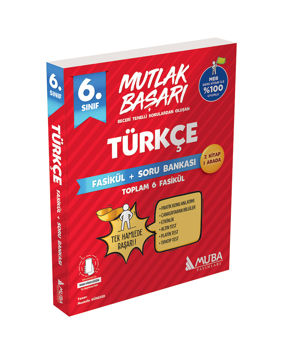 MUBA YAYINLARI 6.SINIF TÜRKÇE FASİKÜL + SORU BANKASI