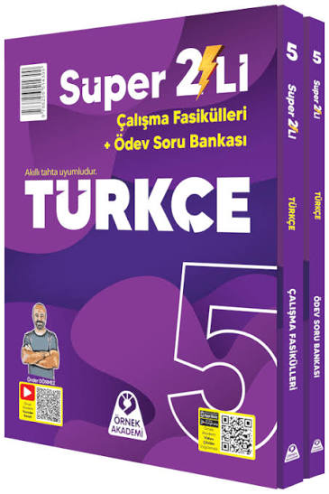 ÖRNEK AKADEMİ  5. SINIF SÜPER İKİLİ TÜRKÇE SETİ