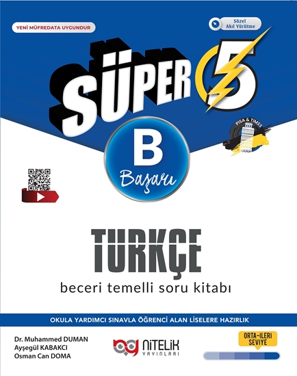 NİTELİK 6.SINIF TÜRKÇE (B) SORU BANKASI