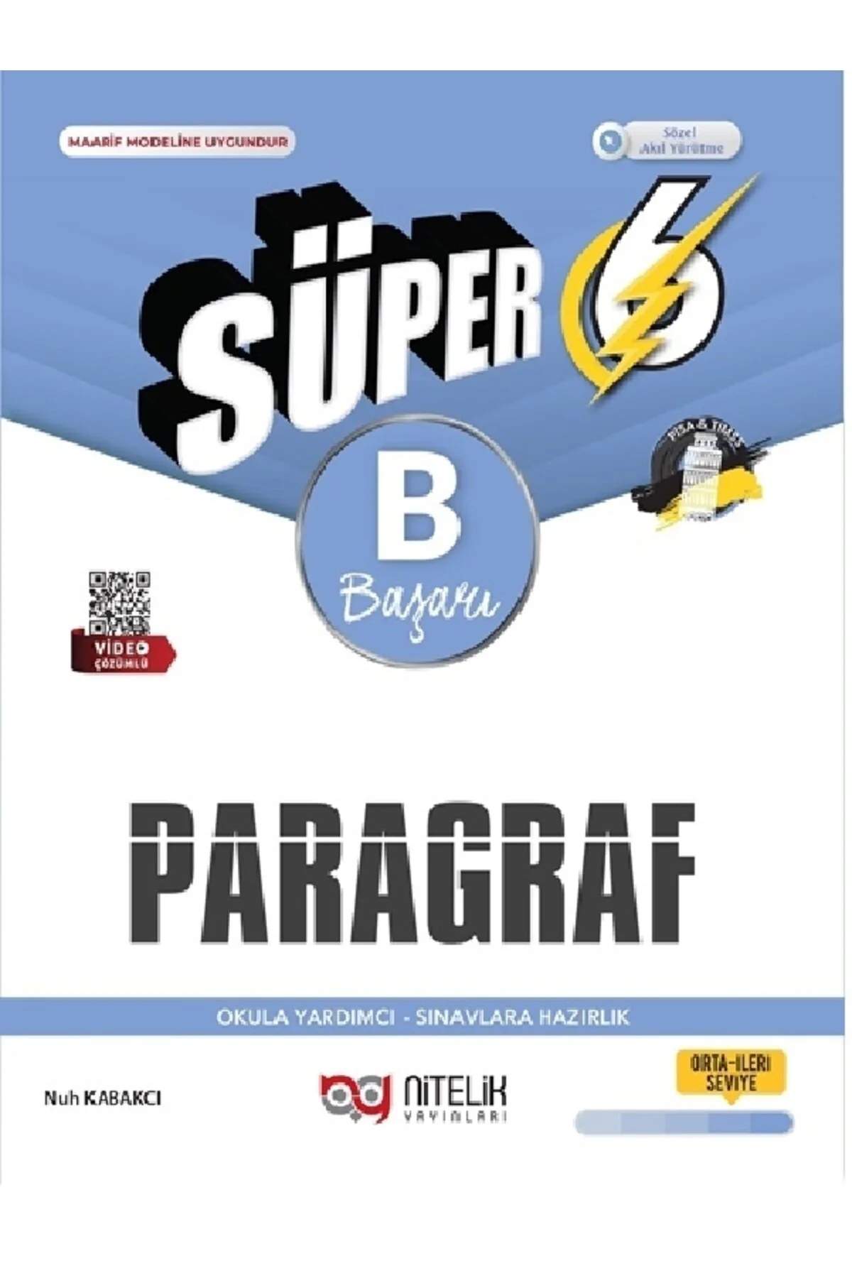 NİTELİK 6.SINIF PARAGRAF (B) SORU BANKASI