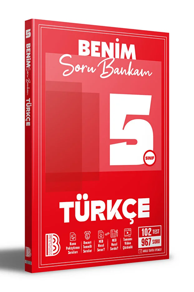 BENİM HOCAM 5.SINIF TÜRKÇE SORU BANKASI