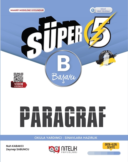 NİTELİK 5.SINIF PARAGRAF B SORU BANKASI