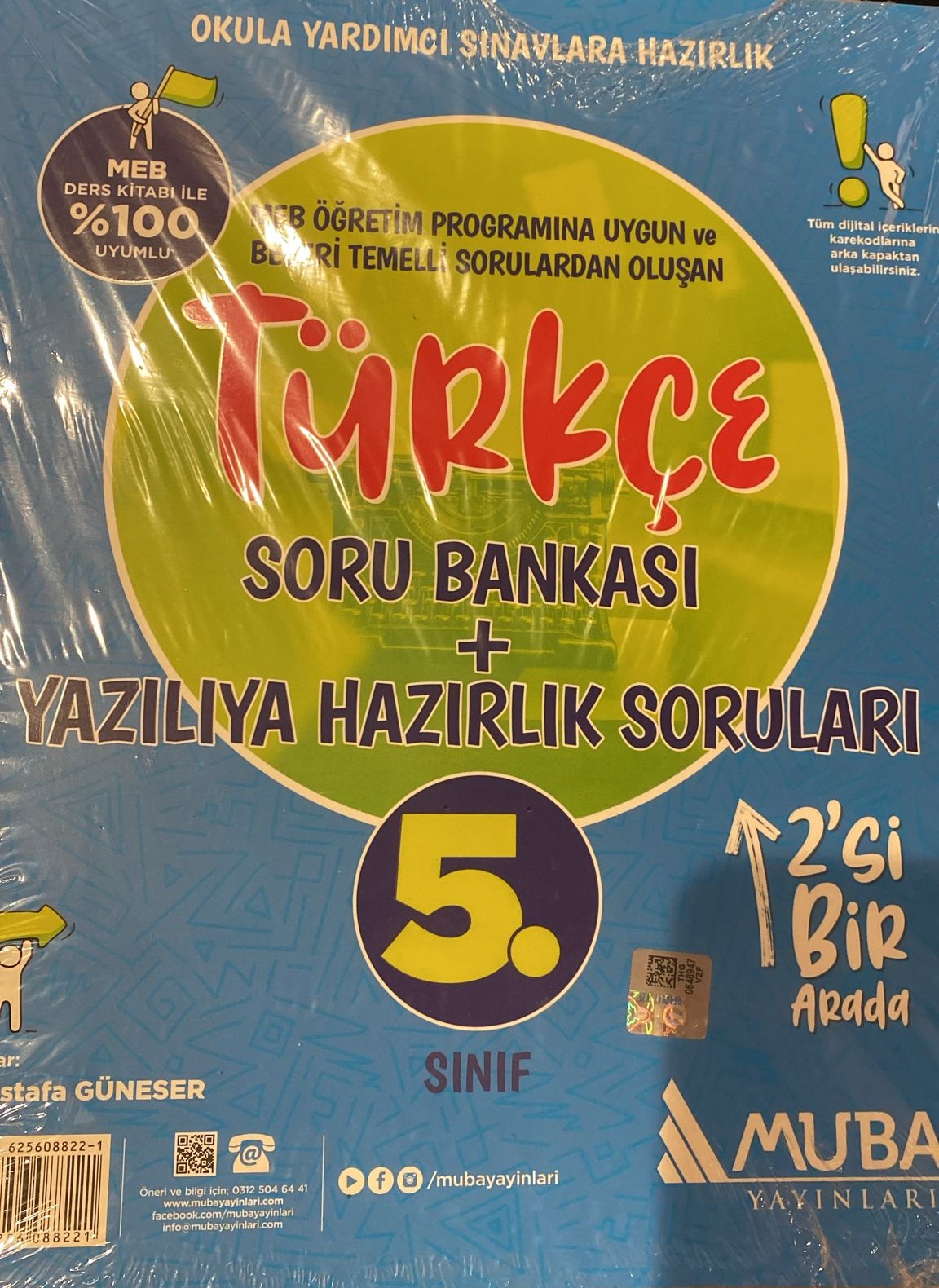 MUBA 5.SINIF TÜRKÇE SORU BANKASI + YAZILIYA HAZIRLIK