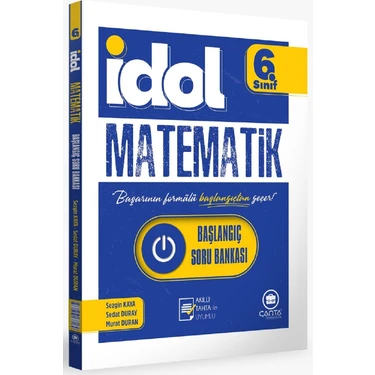 ÇANTA YAYINLARI İDOL 6.SINIF MATEMATİK SORU BANKASI