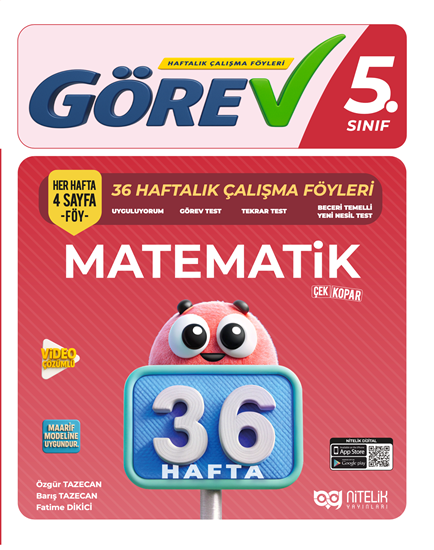 NİTELİK 5.SINIF GÖREV MATEMATİK FÖY
