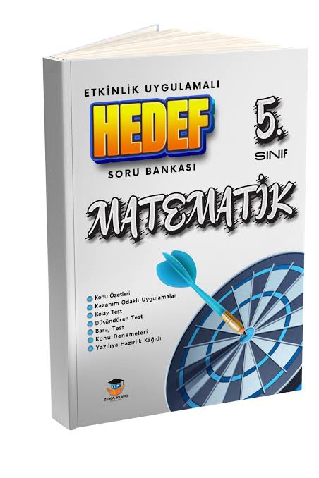 ZEKA KÜPÜ 5.SINIF HEDEF MATEMATİK SORU BANKASI