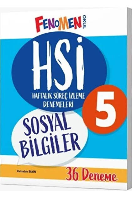 FENOMEN 5 HSİ SOSYAL BİLGİLER DENEMELERİ (36 DENEME)