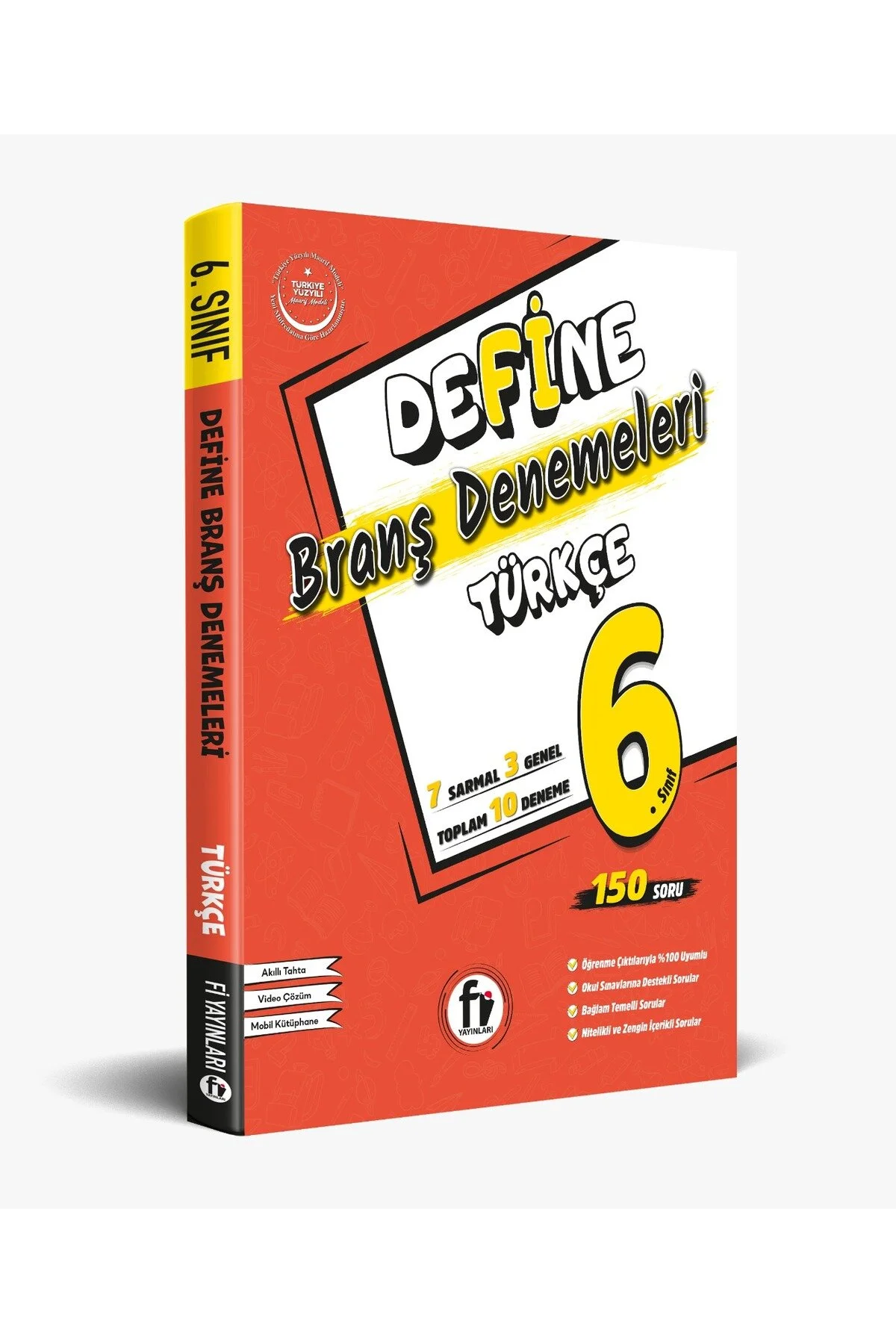 Fİ YAYINLARI 6.SINIF DEFİNE TÜRKÇE BRANŞ DENEMESİ