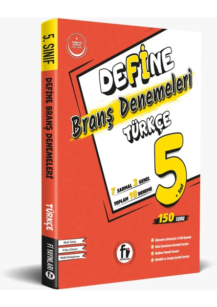 Fİ YAYINLARI 5.SINIF DEFİNE TÜRKÇE BRANŞ DENEMESİ