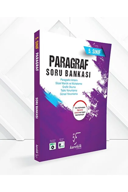 KAREKÖK YAYINLARI 5.SINIF PARAGRAF SORU BANKASI