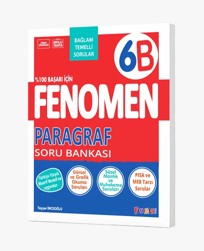 Fenomen 6.Sınıf Paragraf (B) Soru Bankası