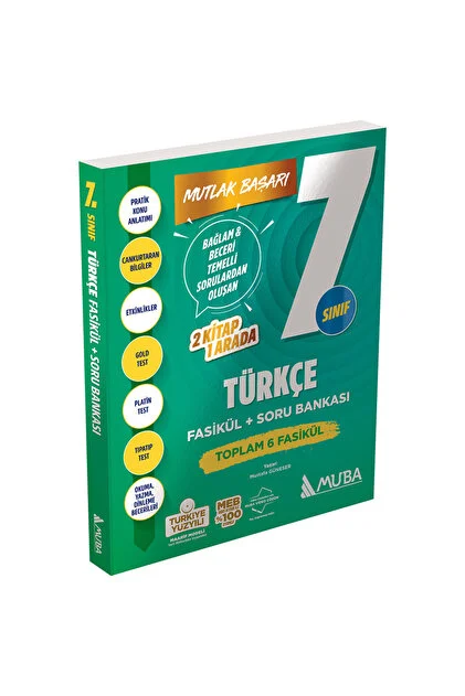 MUBA 7.SINIF TÜRKÇE FASİKÜL + SORU BANKASI