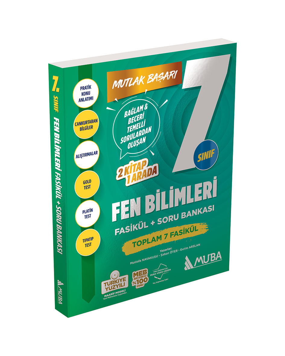 MUBA 7.SINIF FEN BİLİMLERİ FASİKÜL + SORU BANKASI