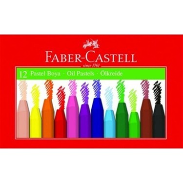 FABER CASTELL PASTEL BOYA KARTON KUTU 12 Lİ