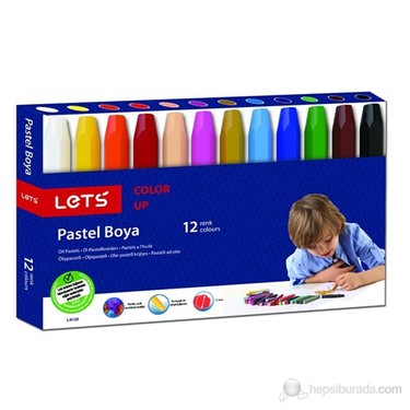 LETS PASTEL BOYA 12 RENK